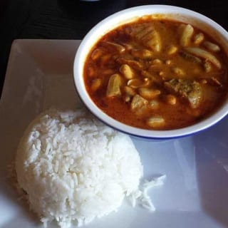 Massaman Pork Spare Ribs Curry with Rice