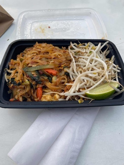 Spicy Pad Thai Sidewalk.