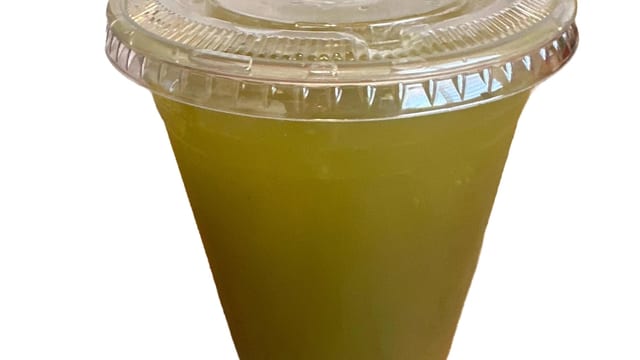 Cold Green Tea.