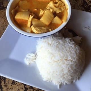 Yellow Curry with Rice