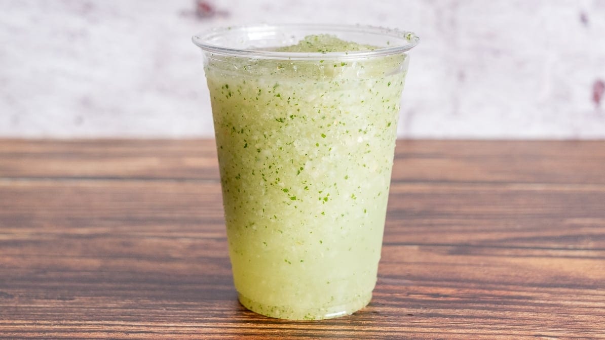 Lychee Mint Slushy.
