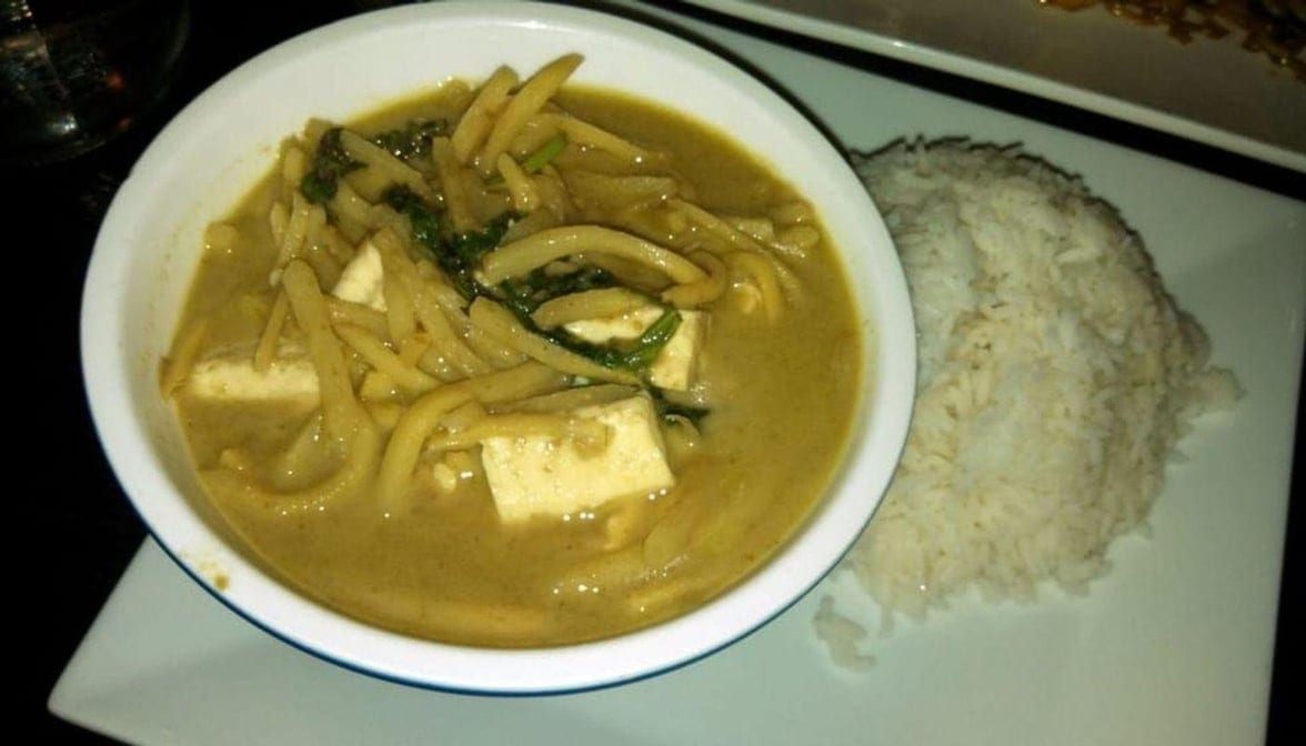 Green Curry with Rice.
