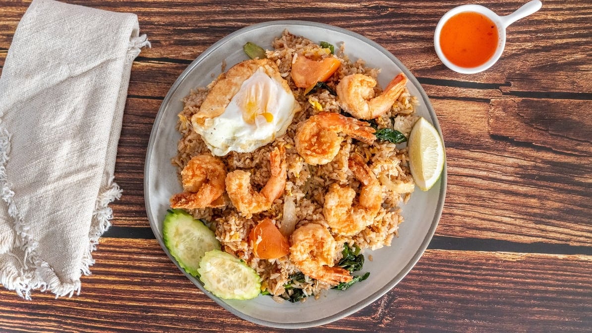 Choo Choo Train Fried Rice.