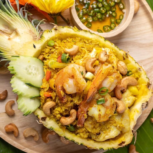 Pineapple Fried Rice.